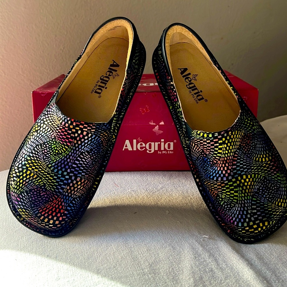 Alegria Multicolor Slip-On Shoes